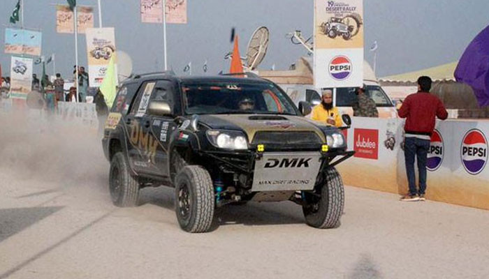 Cholistan Jeep Rally, Pre-Paired category was won by Zain Mehmood