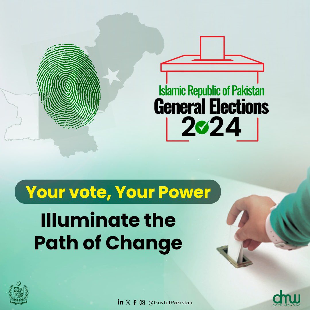 Your Vote Your Power: Pakistan's General Election 2024