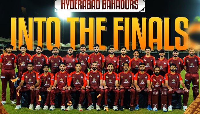 Hyderabad Bahadurs have made it to the finals