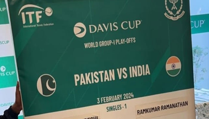 Pakistan, India tennis teams face to face after 60 years