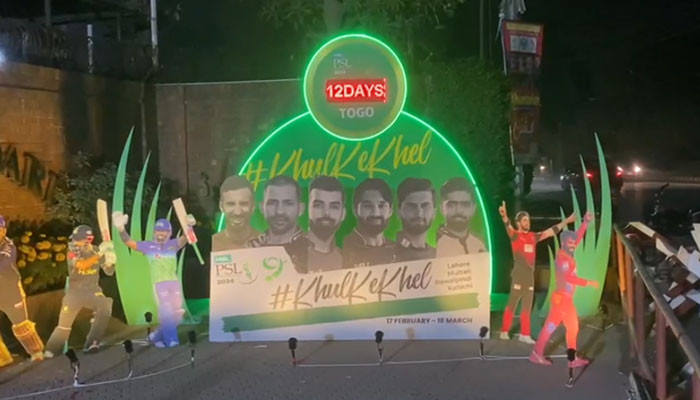 The countdown clock of Pakistan Super League 9 has been set