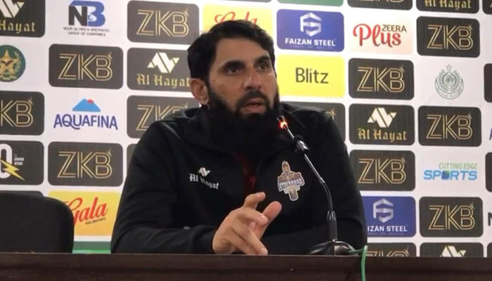 The method of sending home based on a series is not correct, Misbah-ul-Haq