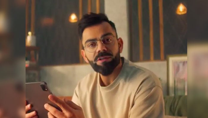 Virat Kohli's fake video surfaced