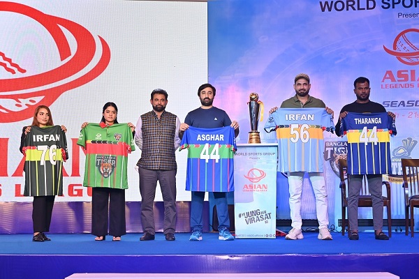 Pakistan speedster Mohammad Irfan joined Asian Legends League inaugural edition