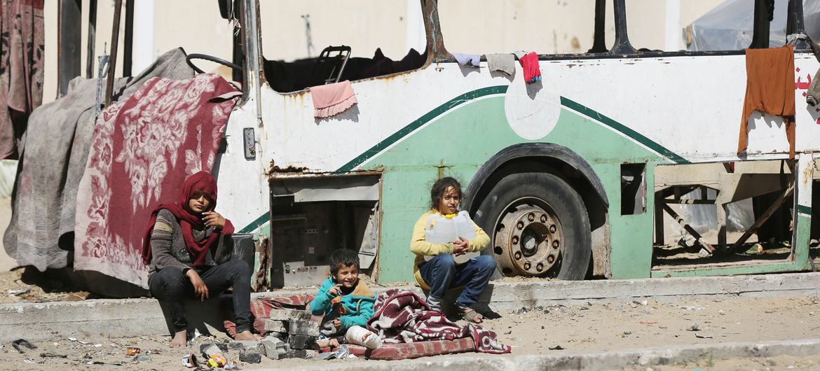 One in six children under age two in northern Gaza is acutely malnourished. One in six children under age two in northern Gaza is acutely malnourished.