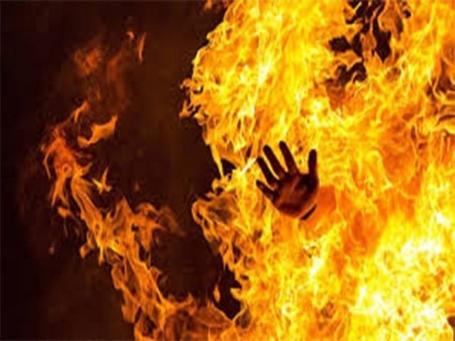 A case has been registered against the stepfather who burnt the 8-year-old girl