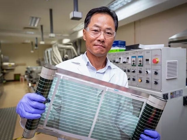 Major advances in solar panel technology (Photo: CSIRO)
