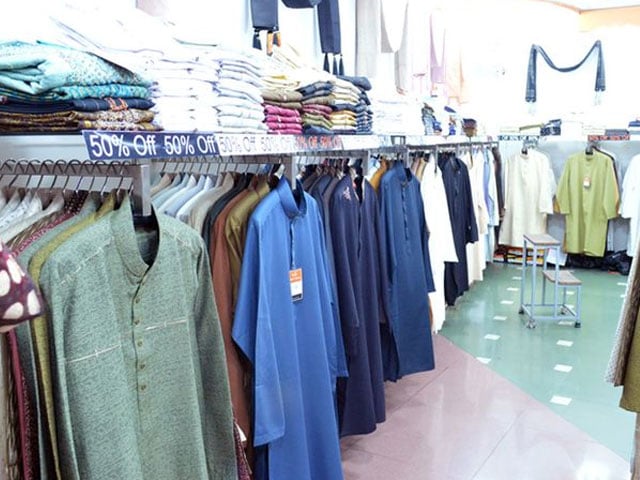 Citizens in Karachi began to prefer ready-made clothes for Eid