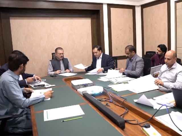 Senior Minister Sindh Sharjeel Memon presided over a high level meeting of the Transport Department