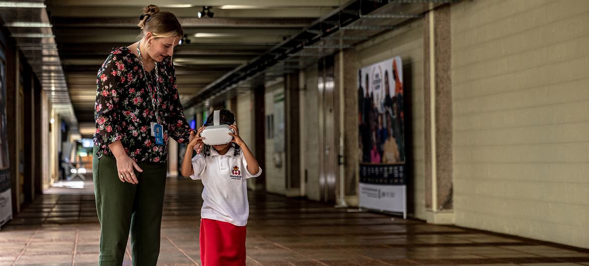 The virtual reality experience Vanishing Treasures aims to convey the impact of climate change on snow leopards, Bengal tigers and mountain gorillas.
