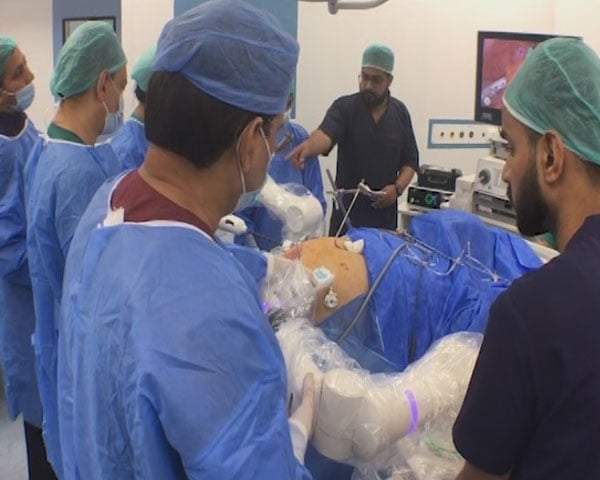 Successful robotic surgery for diabetes and obesity at Jinnah Hospital Karachi