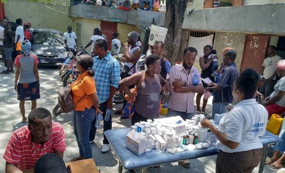 World News in Brief: Haiti aid response, strikes across Lebanon’s Blue Line, UNEP welcomes Iran prisoner release, healthcare for the displaced