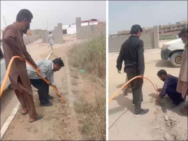 Gas theft network caught in Karachi, thousands of connections disconnected Stealers will be fined according to the gas load, spokesperson SSGC (Photo: Screen Grab)