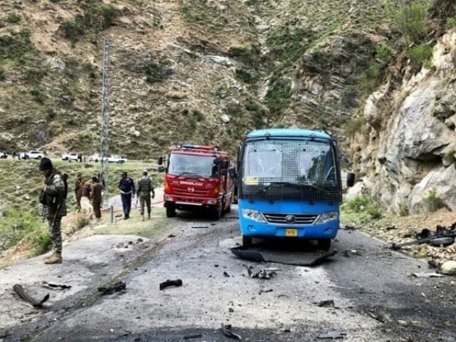 Bus carrying Chinese engineers in Bisham revealed not to be bomb-proof