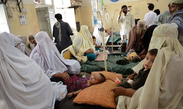 Pakhtunkhwa;  Due to continuous rains, medical emergency is enforced in many districts till April 30