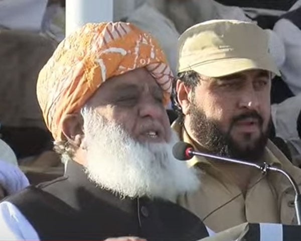 Will not allow fake government to stay in power, Maulana Fazlur Rehman