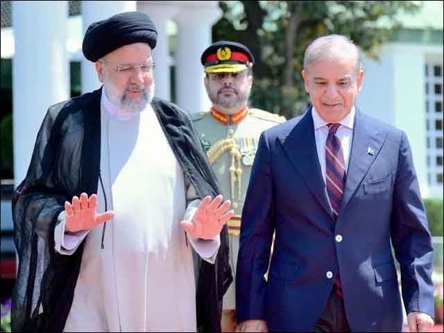 The reaction of the Pakistani people against Israeli oppression on Palestine is admirable, Iranian President Pakistan stands with Palestine, we have to raise voice for their rights together, Shahbaz Sharif (Photo: PID)