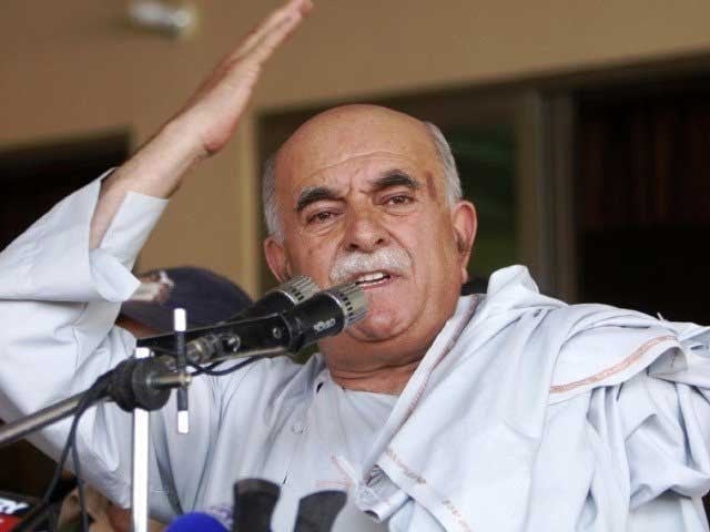 Mahmood Khan Achakzai's non-bailable arrest warrant suspended