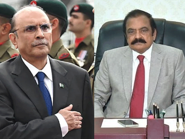 Rana Sanaullah appointed advisor to Prime Minister, approved by the President