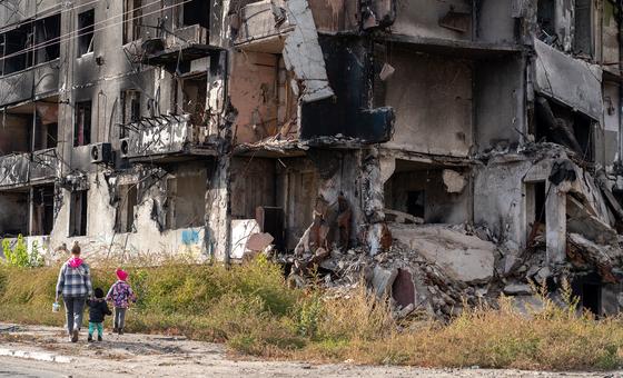 Ukraine war: UNICEF highlights 40 per cent rise in children killed this year
