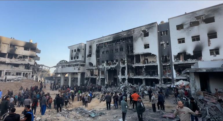 Gaza: UN aid teams still waiting for Israeli green light to relieve stricken northern hospital