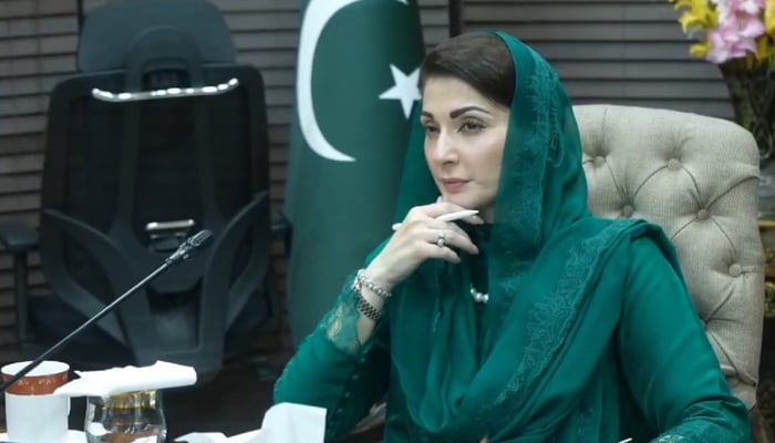 Punjab Chief Minister Maryam Nawaz---File photo
