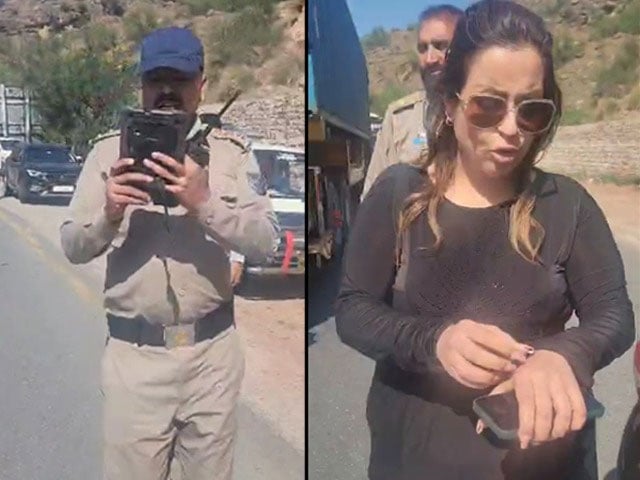 Incident of harsh words from the Motorway Police, a case has been registered against the women car drivers