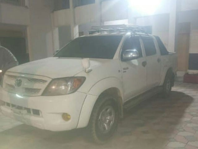 7 stolen vehicles including official Vigo stolen from Rawalpindi were recovered from Khyber Pakhtunkhwa Vehicles recovered from Landi Kotal, Charsadda and Peshawar, two car lifters arrested