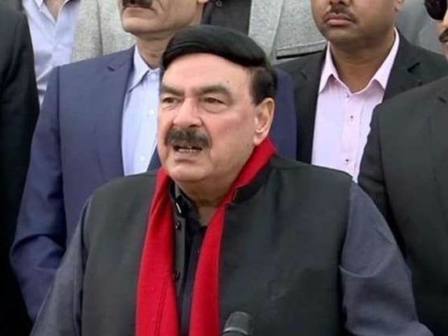 Justice has become a joke in the country, Sheikh Rasheed: Photo: File