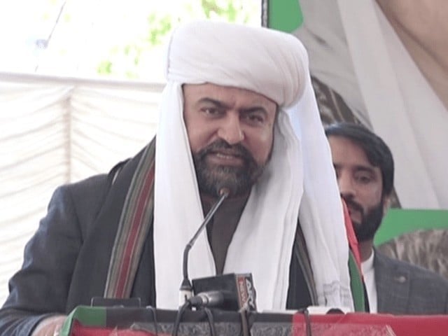 Sarfaraz Bugti addressed the elders at Ziarat—Photo: File
