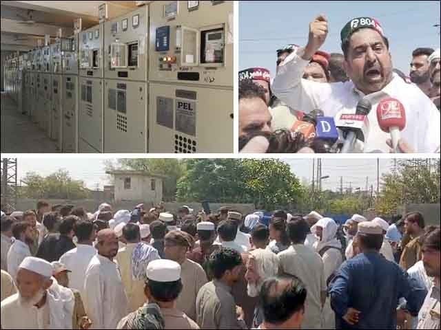Demonstrators forcibly operated 9 feeders which are considered as high-loss feeders, Spokesperson Pesco (Photo: Screengrab)