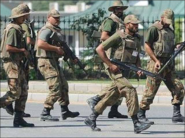 Operation of security forces in Peshawar;  Two terrorists killed and two injured