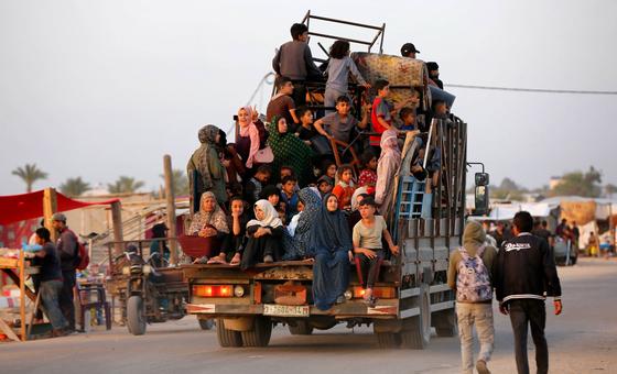 Rafah exodus reaches 360,000 as UN underscores .8 billion aid appeal for Gaza, West Bank
