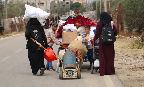 Gaza: Nearly 800,000 now displaced from Rafah