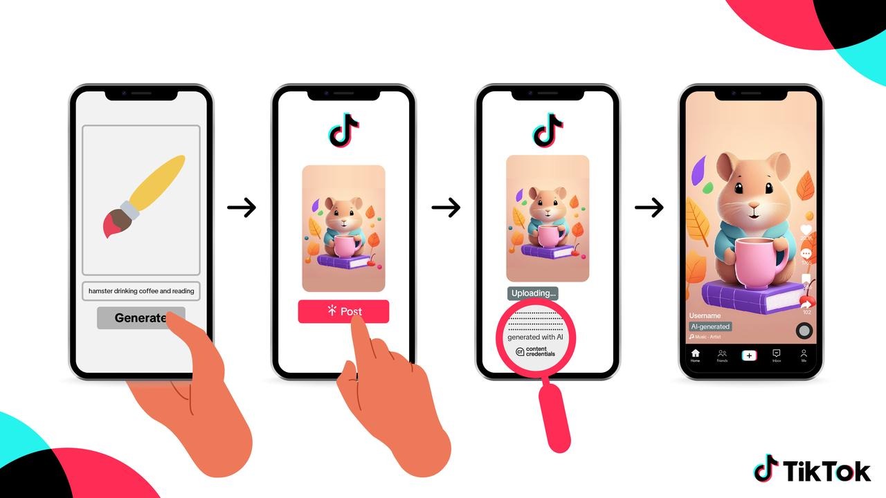 TikTok launches AI-generated content labeling and media literacy initiatives