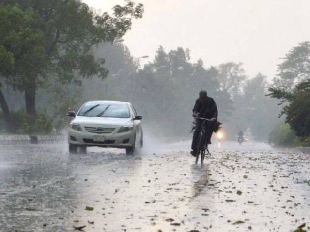 In different parts of the country, including Islamabad, rain and heat broke