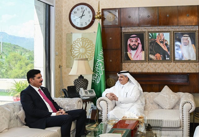 Governor KP meets with Saudi ambassador, discusses investment opportunities in the province