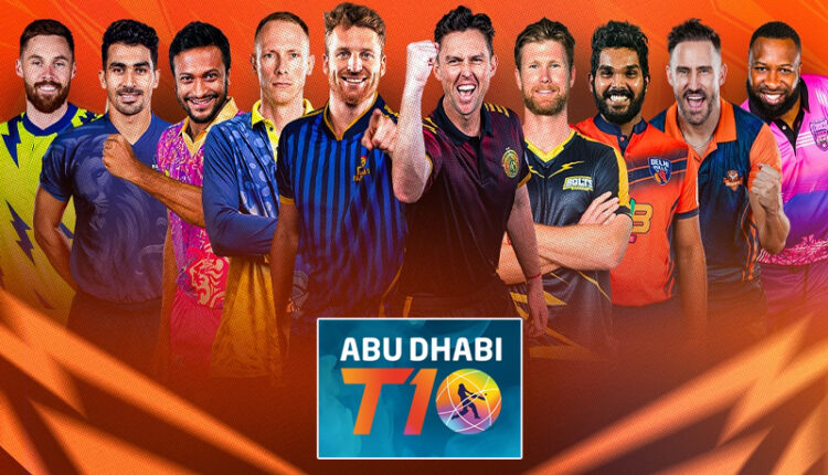 179 international megastars participate 2024 Abu Dhabi T10 Season 8