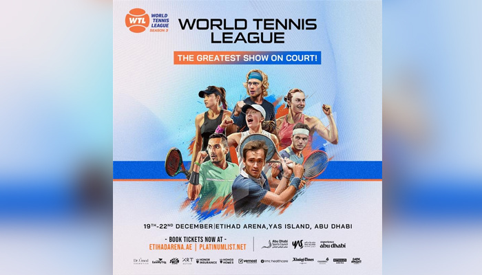 Abu Dhabi Gears Up for World Tennis League Season 3 – ‘The Greatest Show on Court