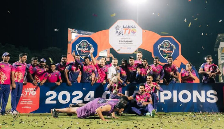 Hambantota Bangla Tigers crowned champions of Lanka T10 Super League