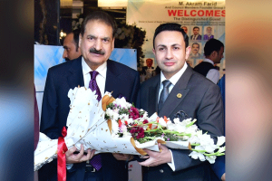 Mian Akram Farid Congratulates Sardar Yasir Ilyas Khan on Appointment as Prime Minister's Coordinator for Tourism