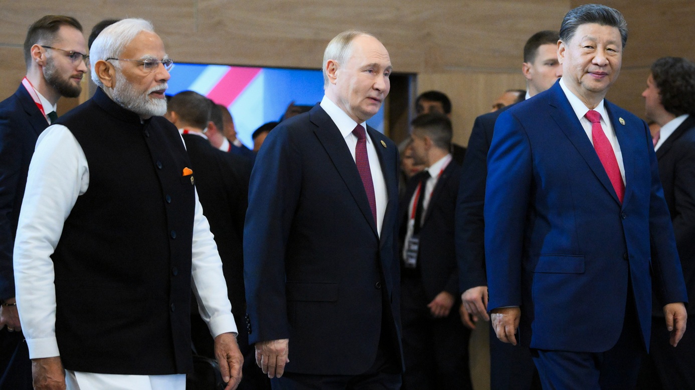 China, Russia & India United to Reshape World Order?