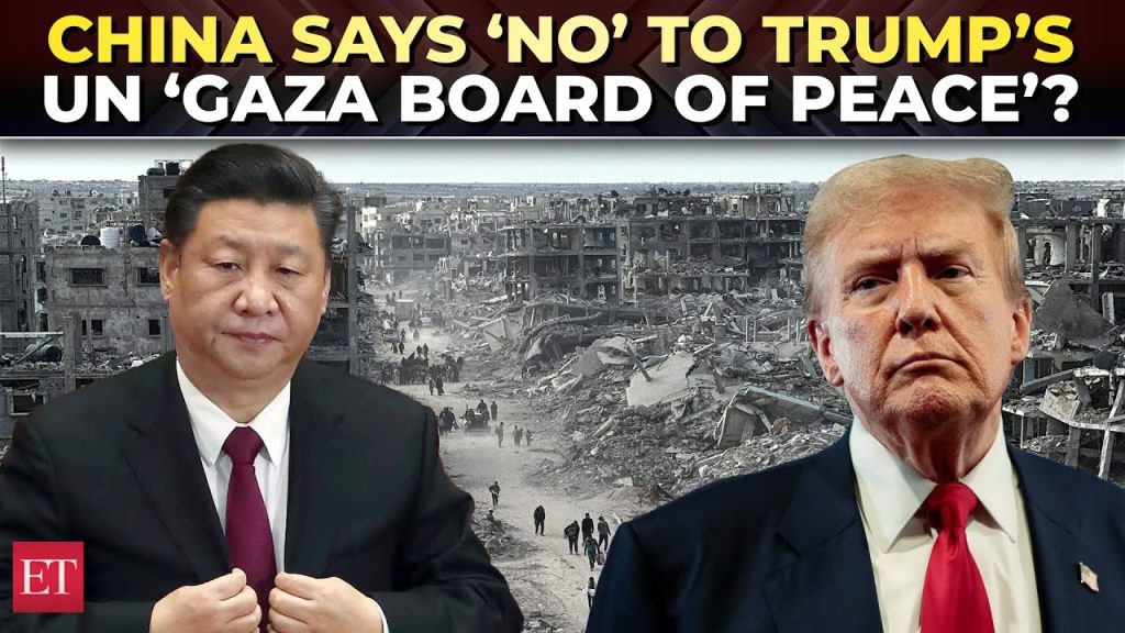 China says No to Board of Peace