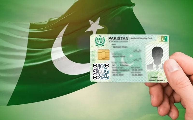 QR enabled CNIC Card Pakistan