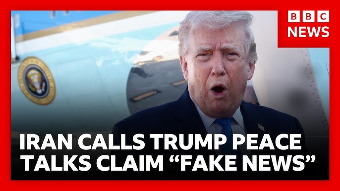 Iran calls Trump claim of peace talks Fake News