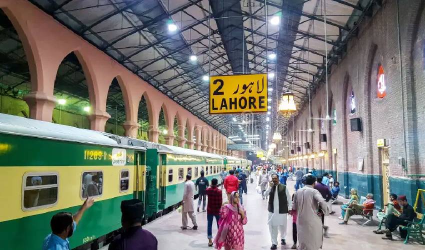 Pakistan Railway Station Lahore