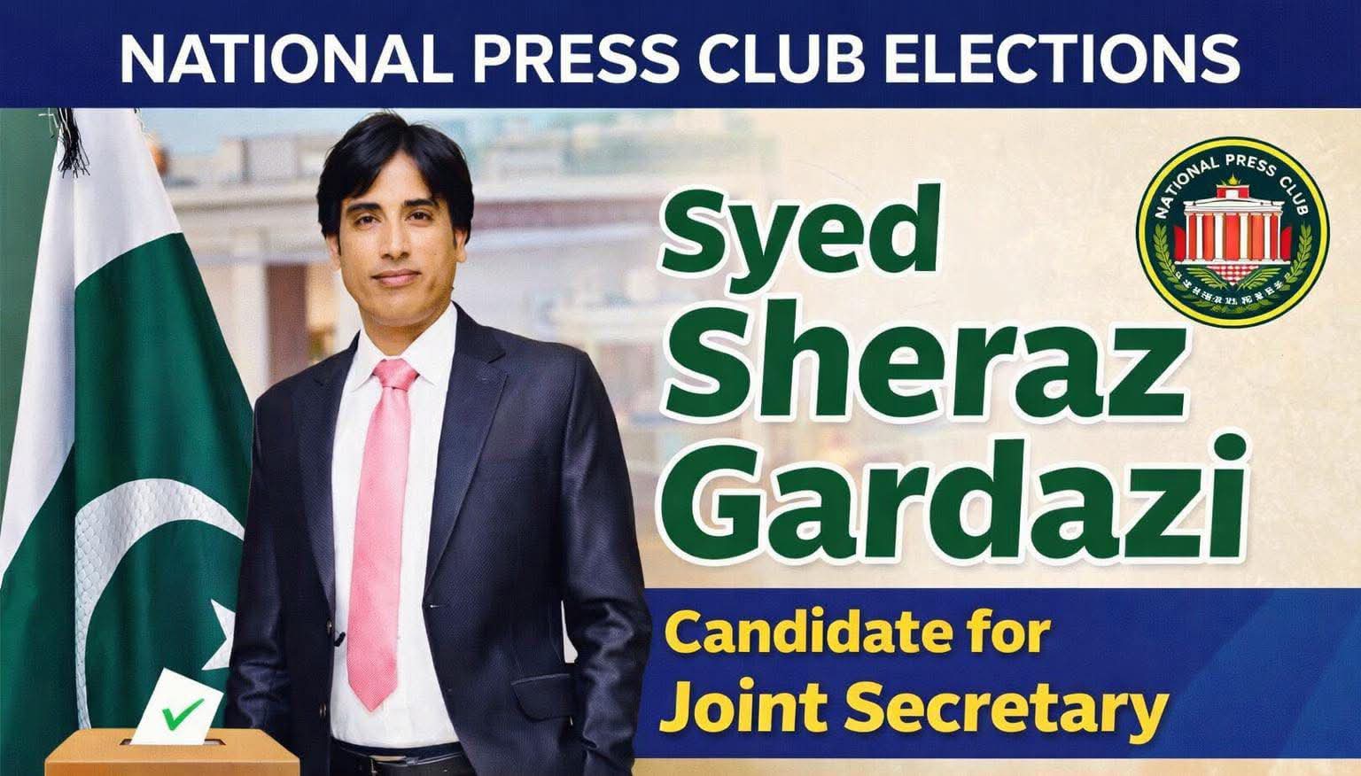 Syed Sheraz Gardezi Democrats Panel