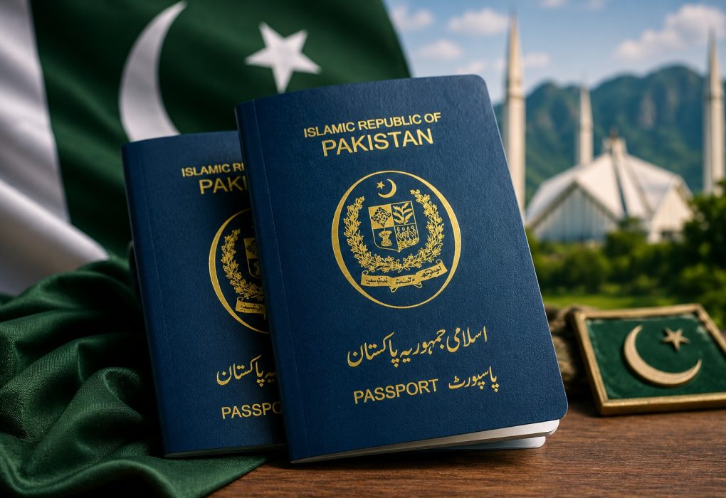 Blue Passport in Pakistan