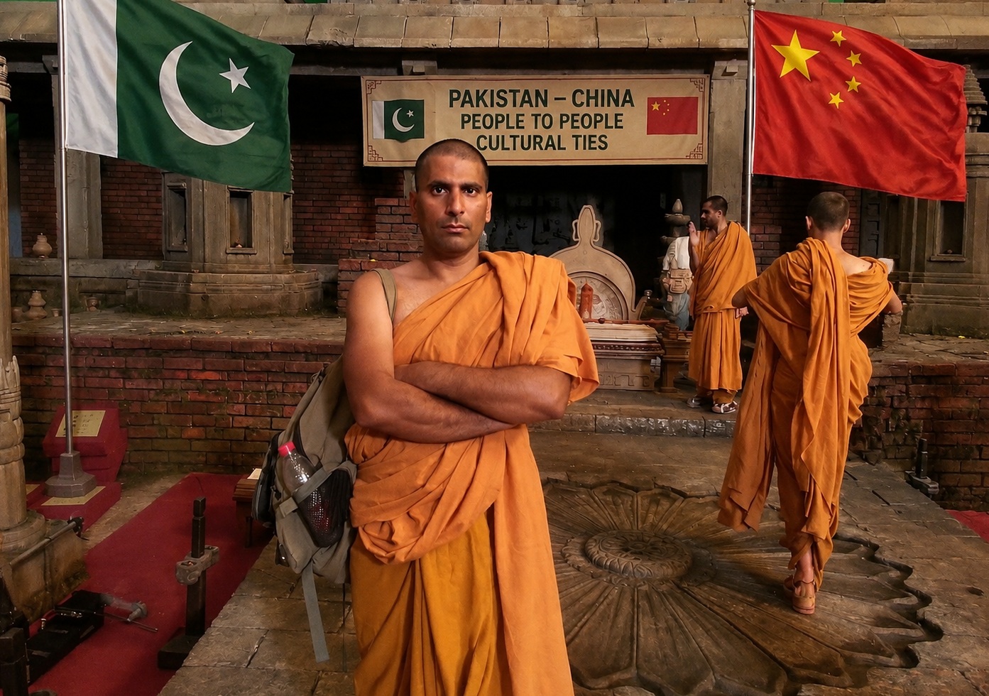 Dr Arif Pakistani Scholar Buddhist Monk