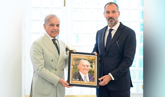 PM Shehbaz Sharif welcomes Aga Khan V